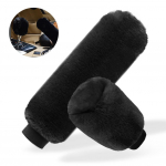 2Ccs auto k&auml;sipiduri k&auml;epideme katted k&auml;iguvahetusnupu katte k&auml;epide Pehme varrukas Talvine pehme soe k&auml;sipidur punane