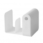 Raamatuekraani riiul Multifunktsionaalne eraldiseisev raskeveokite sahtel libisemisvastane, ruumis&auml;&auml;stlik valge lauaarvuti raamatuotsahoidja korraldajakarp Kodutarbed valge