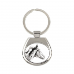 Thoroughbred - keychain with a horse, keychain with a print, personalized pendant from the Art-Dog brand