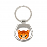 Somali - keychain keychain for keys by Art-Dog brand