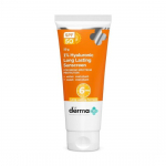 Derma Co 1% h&uuml;alurooniga kauakestev p&auml;ikesekaitsekreem, Spf 50 Pa++++ h&uuml;aluroonhappe ja E-vitamiiniga laia spektriga kaitseks &ndash; 50 G, k&otilde;ikidele nahat&uuml;&uuml;pidele