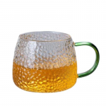 1 tk 400 ml Hammer teraviljakohvi trummel Kuumakindel klaasist tass, k&auml;epidemega teetass Kodukontori hommikus&ouml;&ouml;gimahl Piimakruus Joogin&otilde;ud 400ml