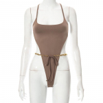 Kevad-suvine Euroopa ja Ameerika seksikas naiste traksirihmaga kombinesoon, &uuml;hev&auml;rviline v&uuml;rtsikas t&uuml;drukuriietus S