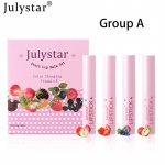 E-vitamiini puuviljamaitseline soe huulepulk huulev&auml;rvi huulepalsam eemaldab huulejooned, eemaldab surnud naha ja niisutab huuleglasuuri A