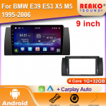 BMW X5 E39 E53 1999-2006 jaoks Traadita CarPlay Android Multimeedia Intelligentne S&uuml;steem Android raadio CarPlay video Stereo kaamera 4 core 1GB+32GB carplay
