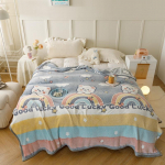 Multifilm J&auml;nes Lilleline Romantiline Armastus S&uuml;dame Mustriga Tekk Pehme Kerge Soe Hubane Pl&uuml;&uuml;sist Viskevoodi Voodipesu Diivan Kingitus 1 Blanket 70x100cm