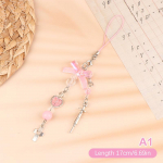 Armas armas vibu-s&uuml;dame ripats Telefoni kett t&uuml;drukutele Y2K roosa mobiiltelefoni rihmad Kotid rippuvad kaunistused