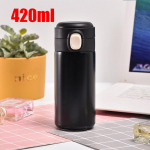 Roostevabast terasest kruus termose vaakumisolatsiooniga reisiklaasi kohvikruusi tass 350ml 320ml roosa