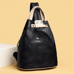 Kvaliteetne nahast naiste seljakott vargusevastane reisiseljakott 30x13x26cm parkkoor