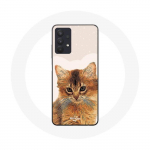Coque Maniacase pour Samsung Galaxy A32 4G Somali Race de chats