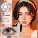 EYESHARE Colored Contact Lenses Latest Model Light Blue Lenses Turquoise Colored Lenses Brown Natural Lenses Pink Coffee Natural Lenses 1 Pair