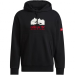 Adidas Originals Seikluslogoga Tr&uuml;kitud &Uuml;hev&auml;rviline Huppar Meeste Hupparid Must H09060 XS