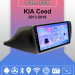 Auto Raadio Android Auto Carplay KIA Ceed 2013-2018 jaoks Multimeediam&auml;ngija Peaseade Stereo GPS Navigatsioon BT WIFI 1+16GB 1+16GB