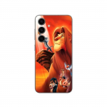 Coque Samsung Galaxy S24 le roi lion film Disney Simba Nala Mufasa Maniacase