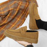 Mood Slip-on Mood 2024 Nahkkingad meestele Uus Meeste Vabaajajalats Legitiimne Luksus M&uuml;&uuml;k Kohaletoimetamine Tasuta Elegantne Mugav Trend 39
