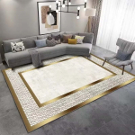 Luksuslikud Kuld Suured Vaibad Elutuppa Euroopa ja Ameerika Villa Saali Vaiba Dekoratsioon Diivani Vaip Libisemiskindel Kohvilaua Matt 120x160cm-47x63in
