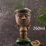 400ml Tiki Kruusid Kokteiliklaas &Otilde;lle Veinikruus Keraamilised Tiki Kruusid Kunst K&auml;sit&ouml;&ouml; Loovad Hawaii Kruusid send as picture
