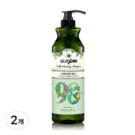 Eco Glam Scalp Cleansing Shampoo, Fresh Mint Flavor, 1L, 2 ea. black