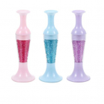 Faux Diamond Art Pen Vase Shape kujuga t&auml;ppidega pliiats Rhinestone Art Pen k&uuml;&uuml;nte kunsti jaoks 3pcs mitmev&auml;rviline