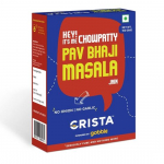 CRISTA Jain Chowpatty Pav Bhaji Masala | Premium v&uuml;rtsisegu | Vegan | Sibulat pole | K&uuml;&uuml;slauguta | Null lisatud v&auml;rve, t&auml;iteaineid| 100 grammi