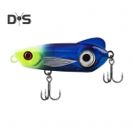 6,5 cm/18 g/24 g Kalap&uuml;&uuml;gilant Valgus Kolmikkonksuga Pikk Heide Uppuv Kunsts&ouml;&ouml;t 3 V&auml;rvi LED-valgusega Soolase Vee Magevee Ahven Koha S must