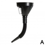 Auto ja mootorratta k&uuml;tuselehter, &otilde;li valamisseade, plastist otsikuga filter&otilde;li, pikk leke, pikendatud majapidamiss&otilde;el V8Q3 must