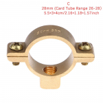 Sobib 15 22 28 35 40 mm OD torule Messing M10 Toruklambri Klamber Toetus Riidepuu Fikseeritud 28mm