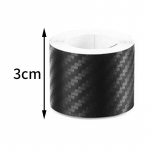 Nano-s&uuml;sinikkiust autokleebis auto ukse servakaitsed k&uuml;lgmised DIY autode kaitsekile teip peegel kriimustusvastane kokkup&otilde;rkeriba 1 M