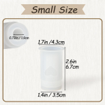 K&uuml;&uuml;nlajalad ja Kuivatatud Lillede Vaasid Silikoonvormid Armastuse Pudel Epoks&uuml;vaigu Vorm K&auml;sitsi Valmistatud Silindriline K&uuml;&uuml;nlajalg K&auml;sit&ouml;&ouml; Betoonvorm