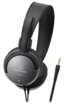muusika vaatamiseks ja mustad Audio-Technica ATH-250AV k&otilde;rvaklapid, juhtmega, filmid, kerge, 3,5 mm &uuml;hendus,