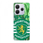 Coque - Maniacase - Xiaomi Redmi Note 14 5G - Souple - Vert - Sporting Portugal