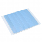 5 lehte paruka kahepoolset teipi sinine veekindel libisemisvastane professionaalne juuksepikendused