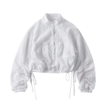 Kerged ja l&uuml;hikesed p&auml;ikesekaitse riided 2025 Naiste uus stiil n&ouml;&ouml;riga jope lahtine jope moekas kliimaseade s&auml;rk L