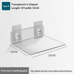 Seinale paigaldatav hoiurest Eemaldatav vannituba du&scaron;ikabiin K&ouml;&ouml;k Riidekapp Vannitoa tarvikud Isekleepuv hoiuriiul