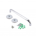 Roostevabast terasest ohutus Vannituba du&scaron;&scaron; Vann K&auml;epide Haarats k&auml;epideme siini tugi valge