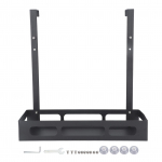 Seinale m&otilde;eldud du&scaron;iriiul suur metallist rippuv du&scaron;ikabiin vannitoa iminapaga