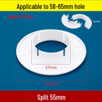 Kliimaseadme dekoratiivne seinaaugu kate ja pistik