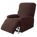 1-kohaline reguleeritava seljatoega diivanikate elutuppa puhketoolile libisemiskindel veniv laisk elastne žakaar diivanitooli kate 1 Seater(4pcs) black