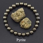 Originaalsed energiap&uuml;riidist helmestega k&auml;ev&otilde;rud meestele naistele looduslikust hematiidist kivist p&uuml;riidimaagist k&auml;ev&otilde;ru salendav tervishoid ehted 21cm(8.27inch)&6mm Beads