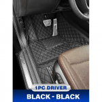 Autop&otilde;randamatid Chery Tiggo 5X/Tiggo 4 pro/DR5 2017-2024 jaoks 20 kohandatud jalapatja vaibakate siseaksessuaarid 1PC driver-BLK