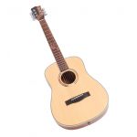 Akustiline kitarr 6 keelt algajale 34 tolli folk-kitarrid &otilde;&otilde;nes k&otilde;rgl&auml;ikega t&auml;ispuidust kuuse pealauaga