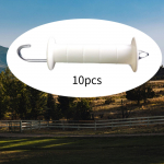 10x Electric Fence Gate Handles Accessories Convenient Easy to Use Replace Sturdy with Spring Heavy