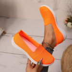 Naiste hingavast v&otilde;rkkangast tossud &ndash; 2025. aasta suvi, mugavad lamedad jalatsid 38