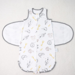 Vasts&uuml;ndinu puuvillane m&auml;hkimiskott eemaldatavate tiibadega - Hubane beebitekk kevadiseks ja suviseks ajaks Small