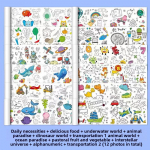 Eriti pikk graffitirull lastele: Suur v&auml;rvimisl&otilde;uend lasteaiale