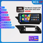 Ossuret 10.25 Android 13 Autoraadio 2din Intelligentne Carplay Mercedes Benz W212 E-klassile E200 E230 E260 E300 S212 NTG 4.0 4.5 5.0 Multimeedia Heli HC2 2G 32G