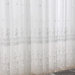 Pitskardinad, Magamistuba, Elutuba, Skandinaavia kardinad, Vaheseinast voldikkardinad, P&auml;ikesekaitse ja UV-kaitse, Pastoraalne V&auml;ike V&auml;rske Valge L&otilde;ng 350*270CM beež