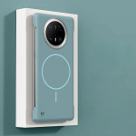 Magnetiline raamita p&otilde;rutuskindel &uuml;mbris Huawei Mate 70 60 Pro Plus 50 40 jaoks Magsafe juhtmevaba laadimine &Uuml;li&otilde;huke matt k&otilde;va kate Huawei Mate 40 Pro valge