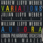 LP plaat ANDREW LLOYD WEBBER, JULIAN LLOYD W - Variations / Aurora 4203421 Philips 1986 Holland Tants & Elektroonika