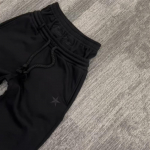 Y2K Meeste Jooksup&uuml;ksid Gooti Trendikad Topeltv&ouml;&ouml;ga Unisex Treeningp&uuml;ksid Hip Hop Ameerika Stiil Retro High Street Vabaaja Spordip&uuml;ksid S must